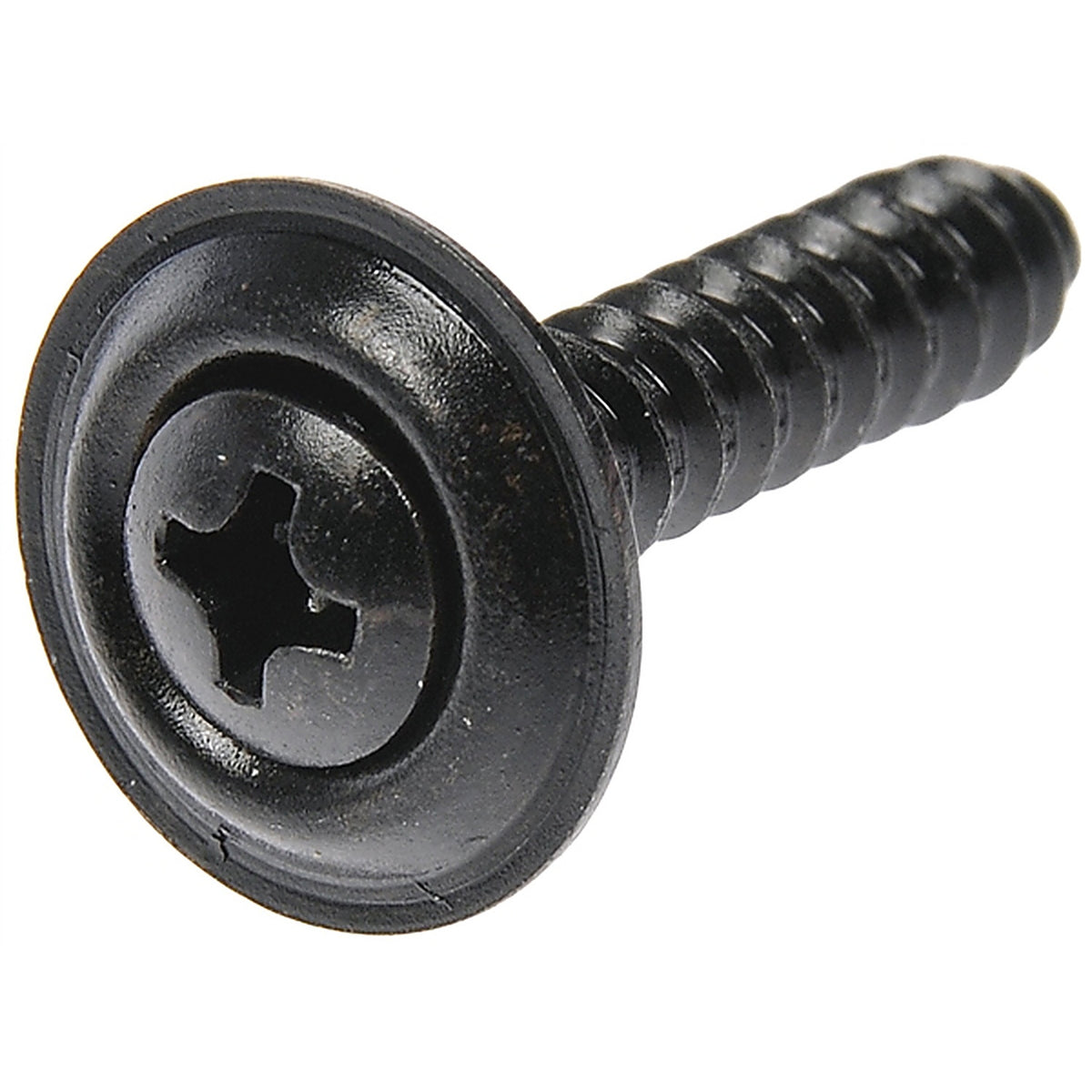 Dorman 961-201 Trim Screw Black Sems Head No. 10 x 1 In.