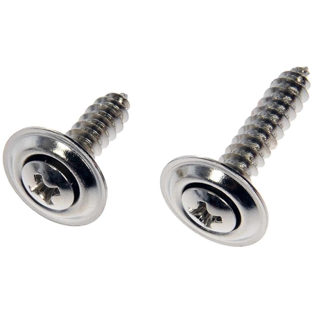 Dorman 961-230D Trim Screw Assortment Chrome No.10 X 3/4 In., 1 In.