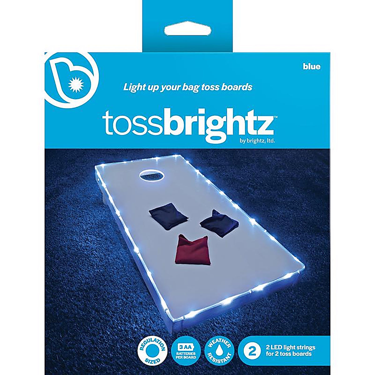 Brightz A5434 TossBean Bag Game LED Lighting Kit ABS Plastic/Polyurethane 1/Pack