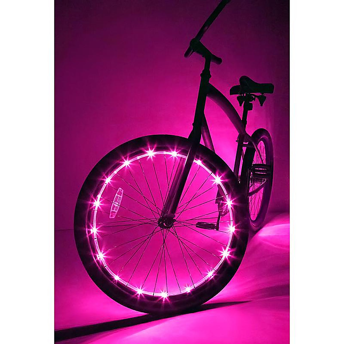 Brightz L2392 WheelLED Bicycle Light Kit ABS Plastic/Polyurethane 1/Pack
