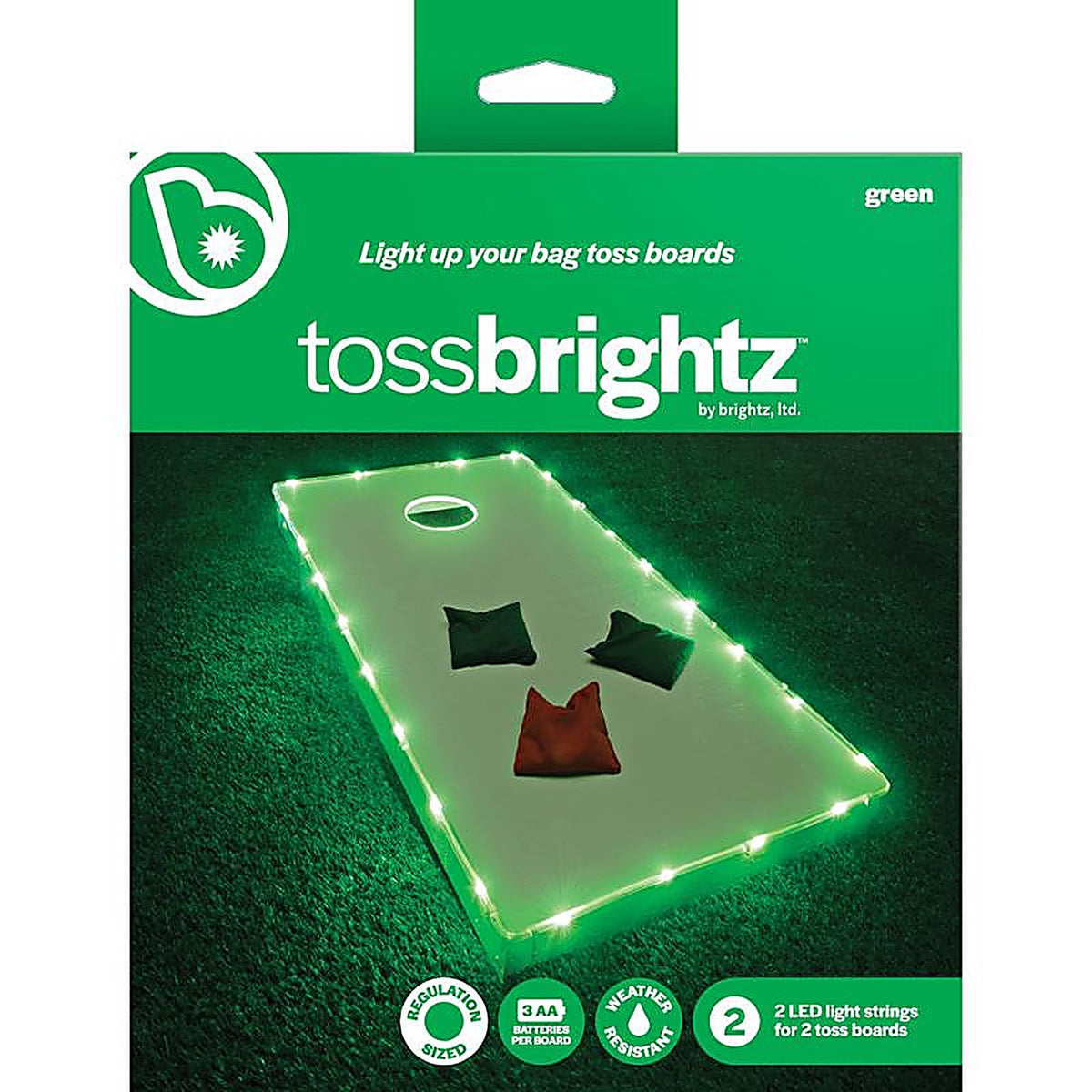 Brightz A5427 TossBean Bag Game LED Lighting Kit ABS Plastics/Polyurethane/Electronics 1/Pack