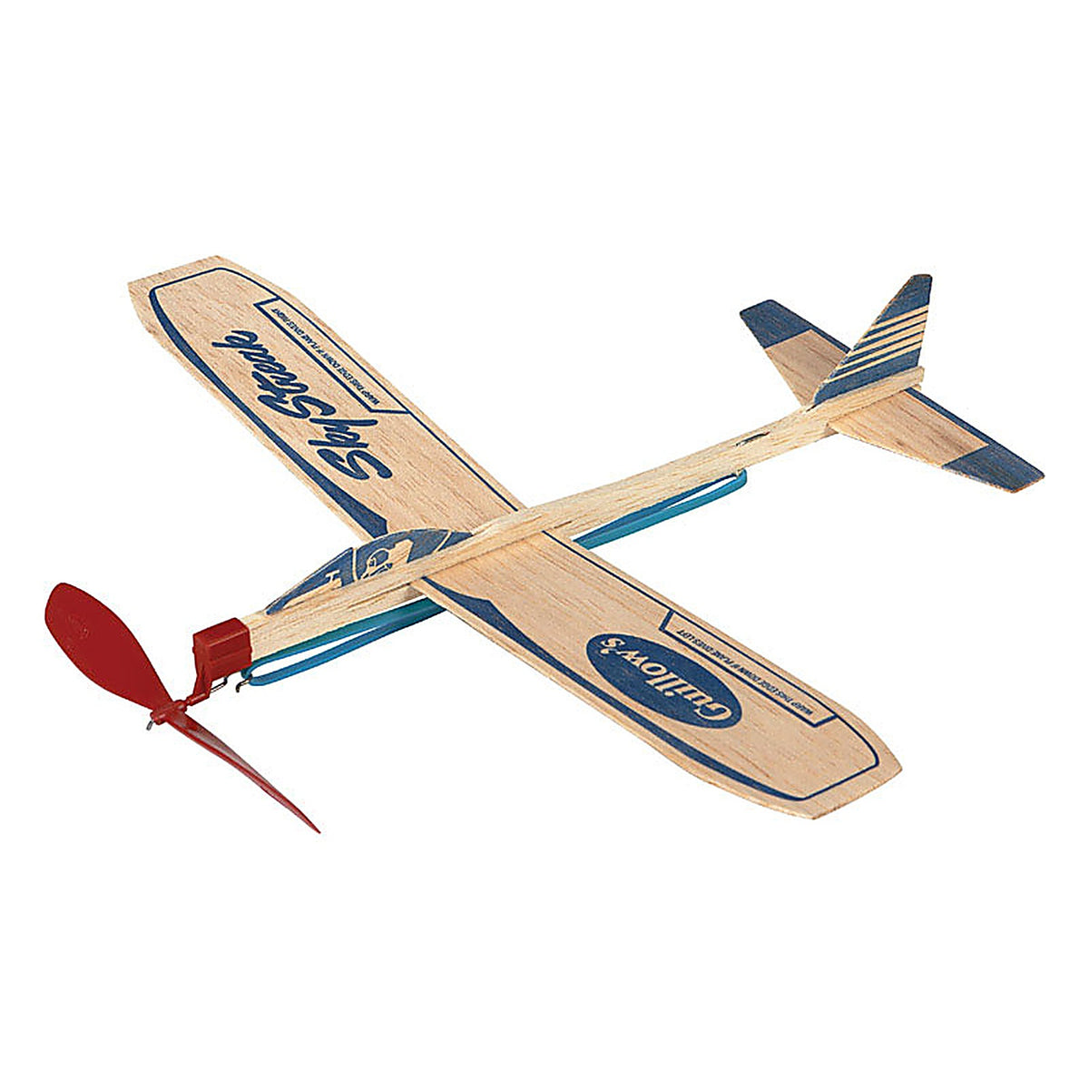 Paul Guillow 77 Glider Plane Balsa Wood Multi-Colored 1/pc.