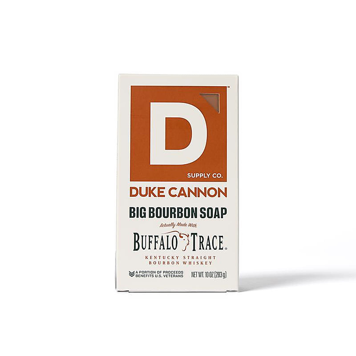 Duke Cannon 02BOURBON1 Buffalo Trace Bourbon Oak Barrel Scent Bar Soap 10