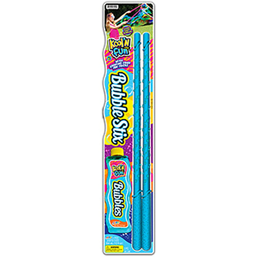 JA-RU 1510 Kool N Fun Kool'N Fun Bubble Set with Wand Plastic Assorted 3/pc.