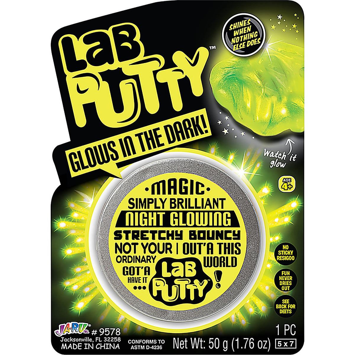 JA-RU 9578 Lab Putty Toy Polymer 1/pc.