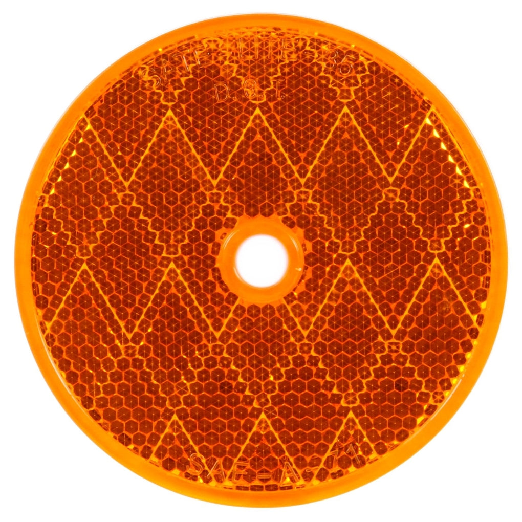 Trucklite 98006Y 3" Round Yellow Reflector