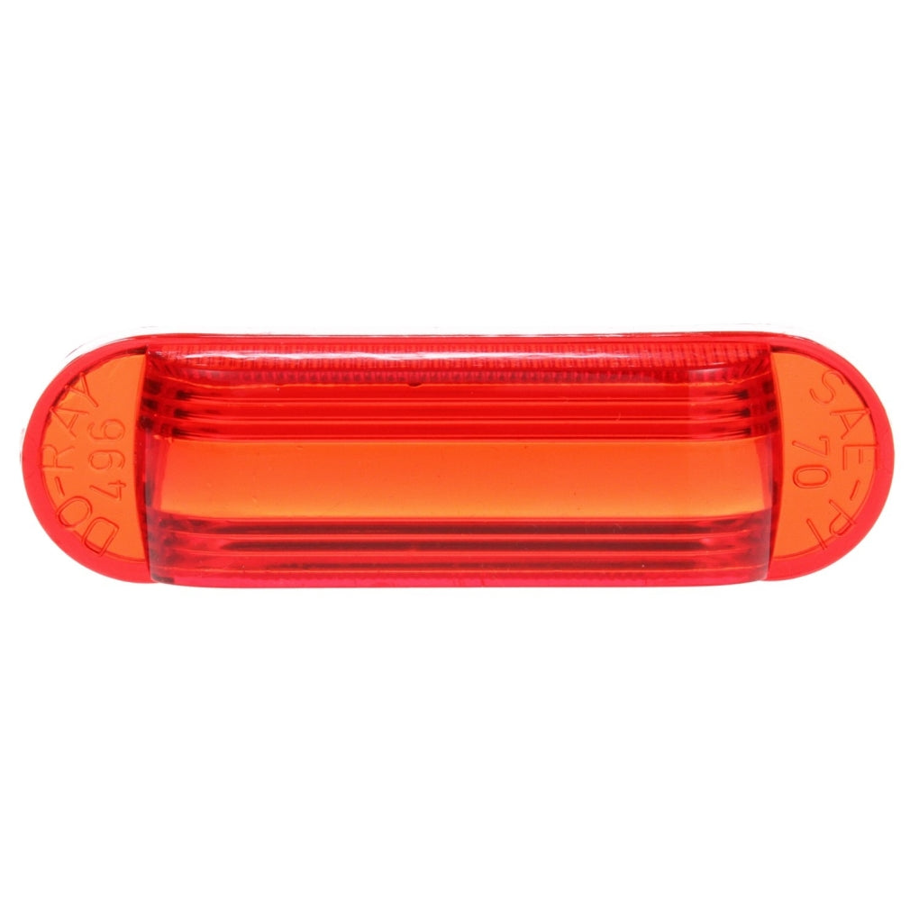 Trucklite 99050R Oval Red Polycarbonate