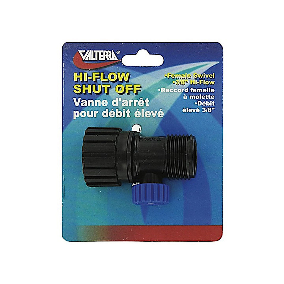 Valterra - A01-0144VP - Hi Flow Shut Off Valve, Carded