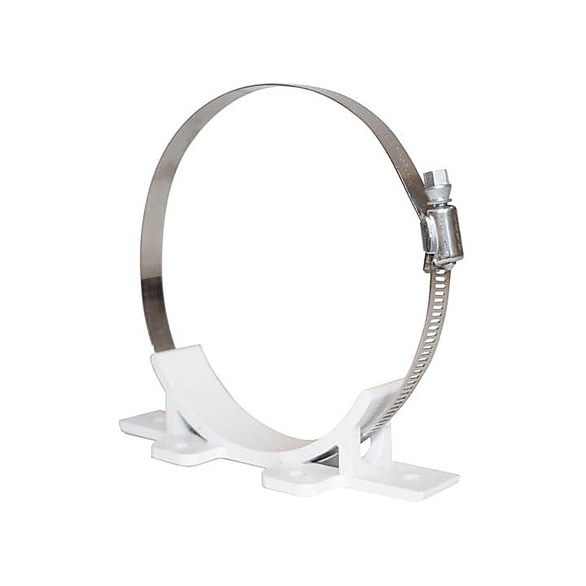 Valterra - A04-0160 - Saddle Sliding Adjustable, for Hose Carrier, White, Bagged