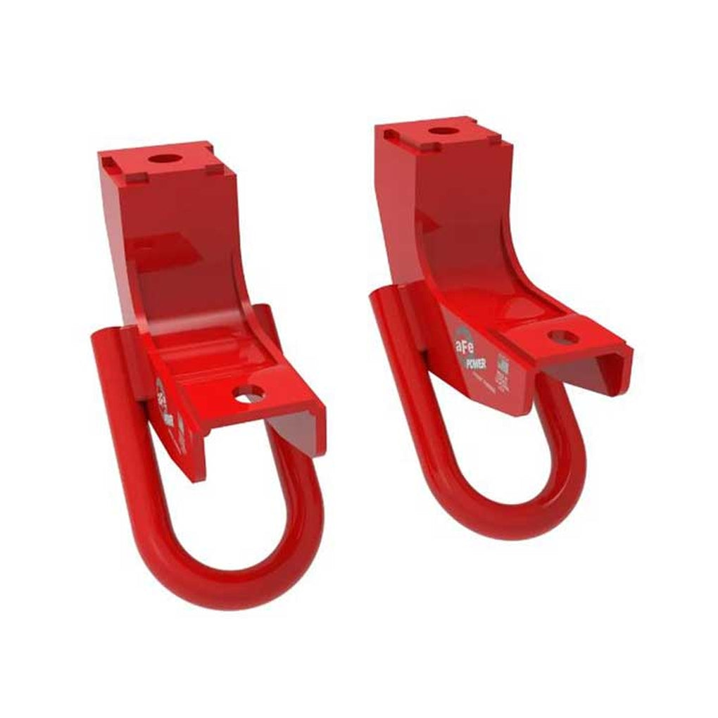 aFe Power 450-72T001-R 22C Tundra V63.4L (Tt) Front Tow Hook Red