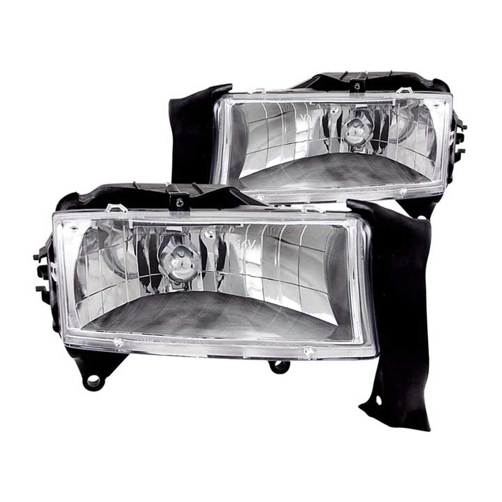 Anzo Usa 111021 9803 Durango/9704 Dakota Headlights Crystal Chrome Driver/Passenger