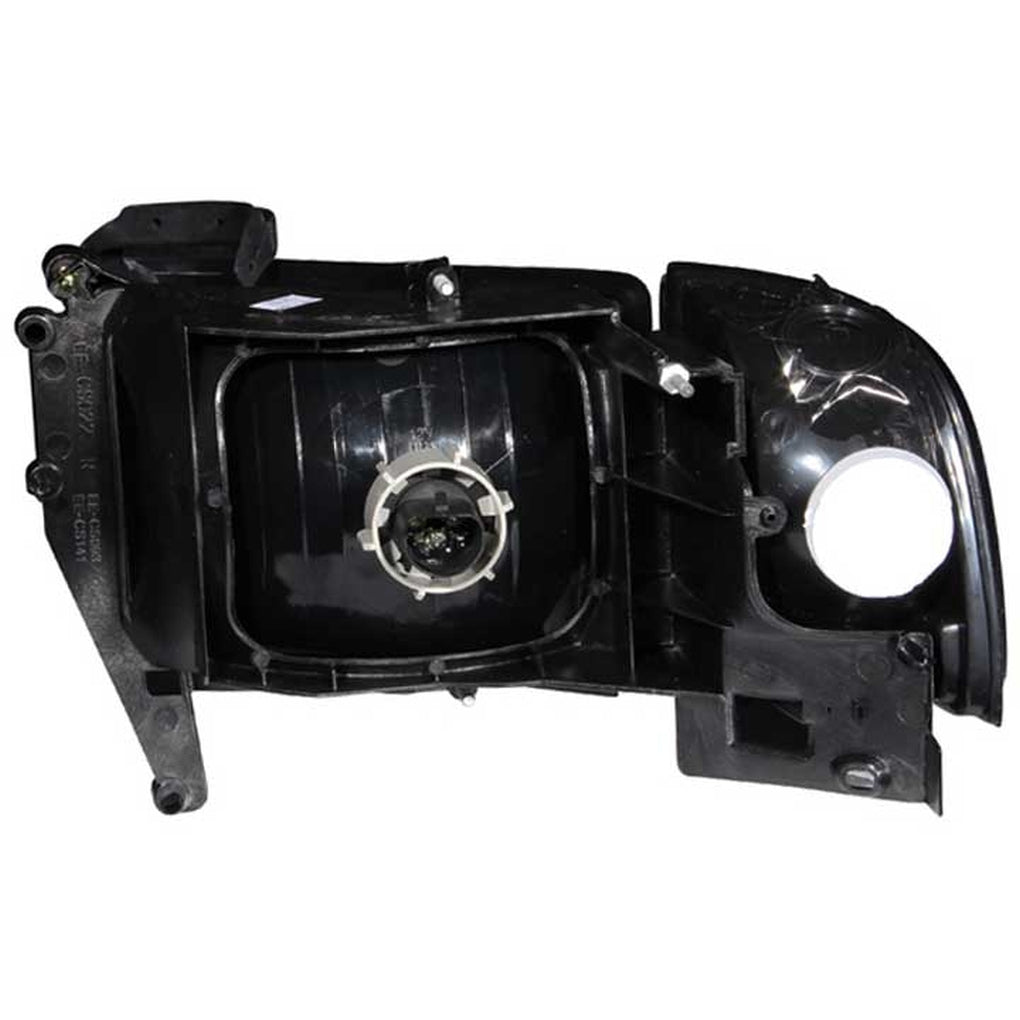 Anzo Usa 111067 9401 Ram Headlights Crystal Black With Corner Driver/Passenger
