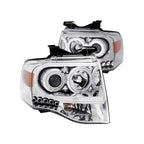 Anzo Usa 111114 0714 Expedition Projector Headlights With Chrome Housing(Set of 2)Drive/Pass