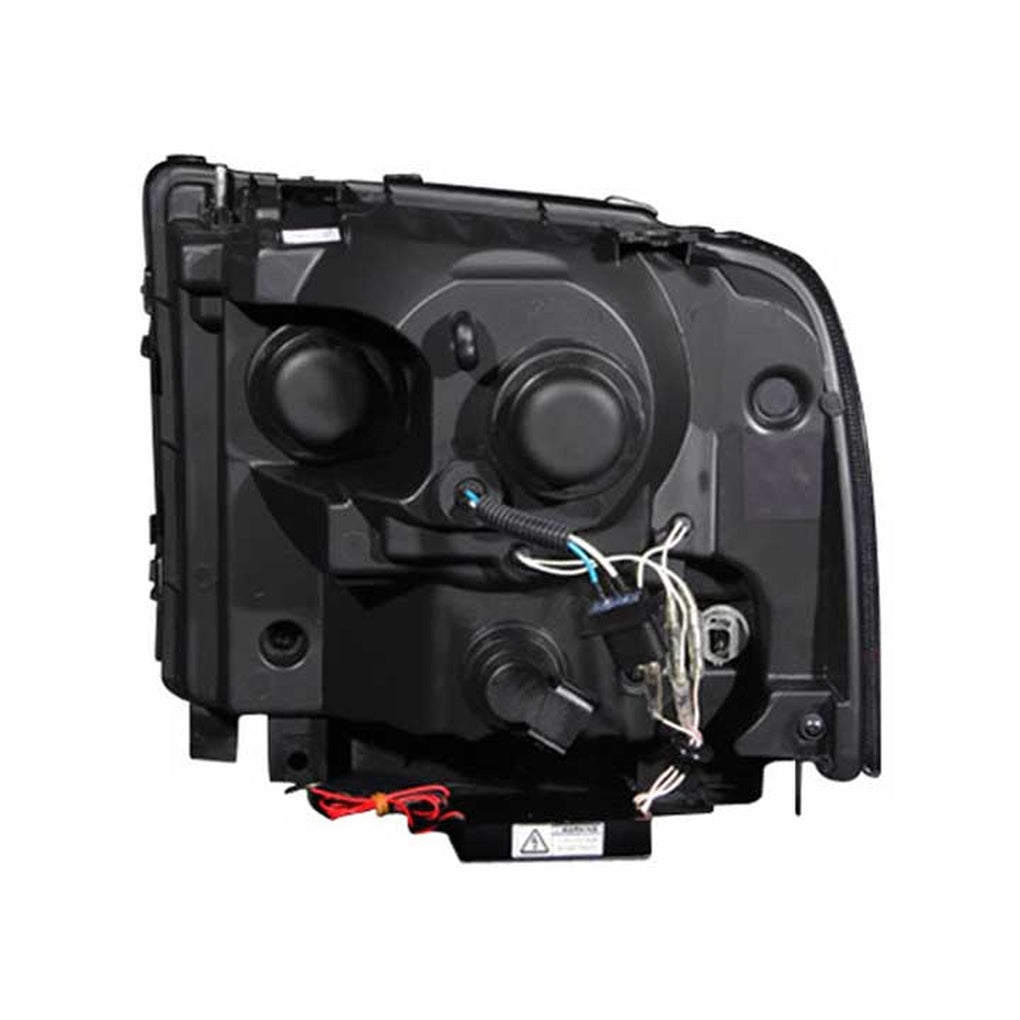 Anzo Usa 111118 0507 Sd Headlights Chrome Projectors W/Halos 1 Pc. Driver/Passenger