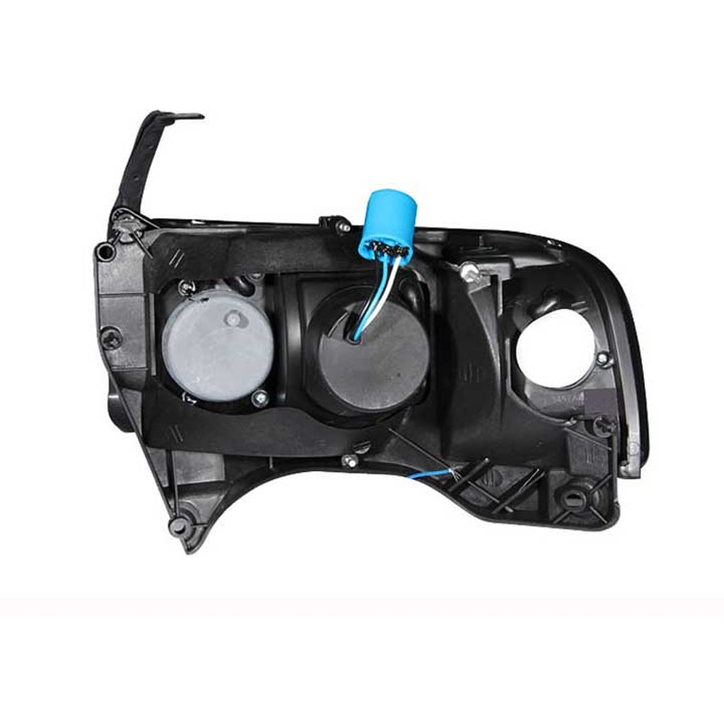 Anzo Usa 111205 9401 Ram Crystal Clear Black W/LED Amber Headlights Driver/Passenger