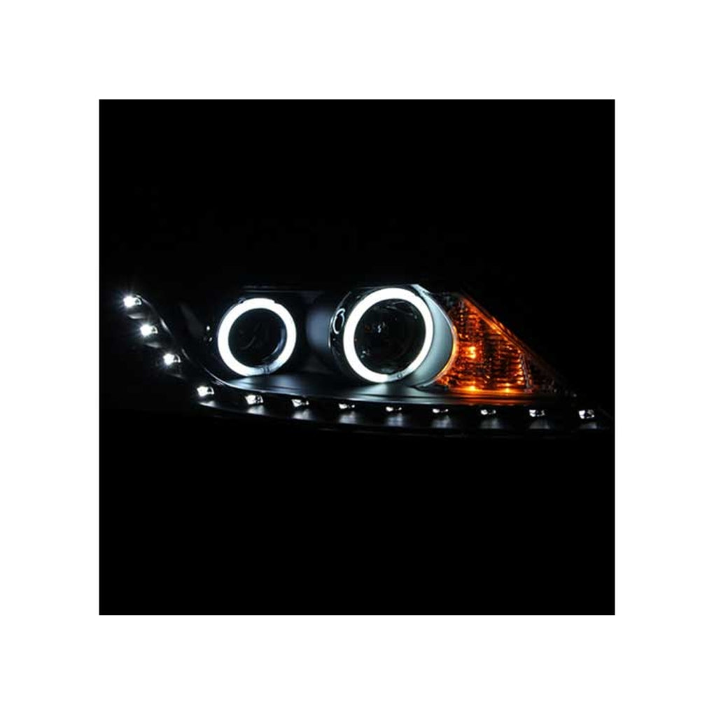 Anzo Usa 111248 1113 Sorento Projector W/Halo(Ccfl)Black Headlights Driver/Passenger