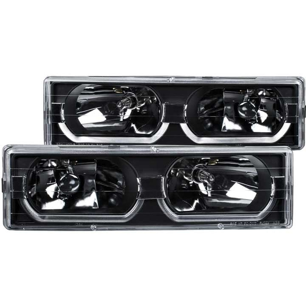 Anzo Usa 111299 (DPN1) 8898 Silverado/Sierra/9294 Blazr/9599 Tahoe/9299 Sub/Yukon Black W/Lowbrow Driv/Pass