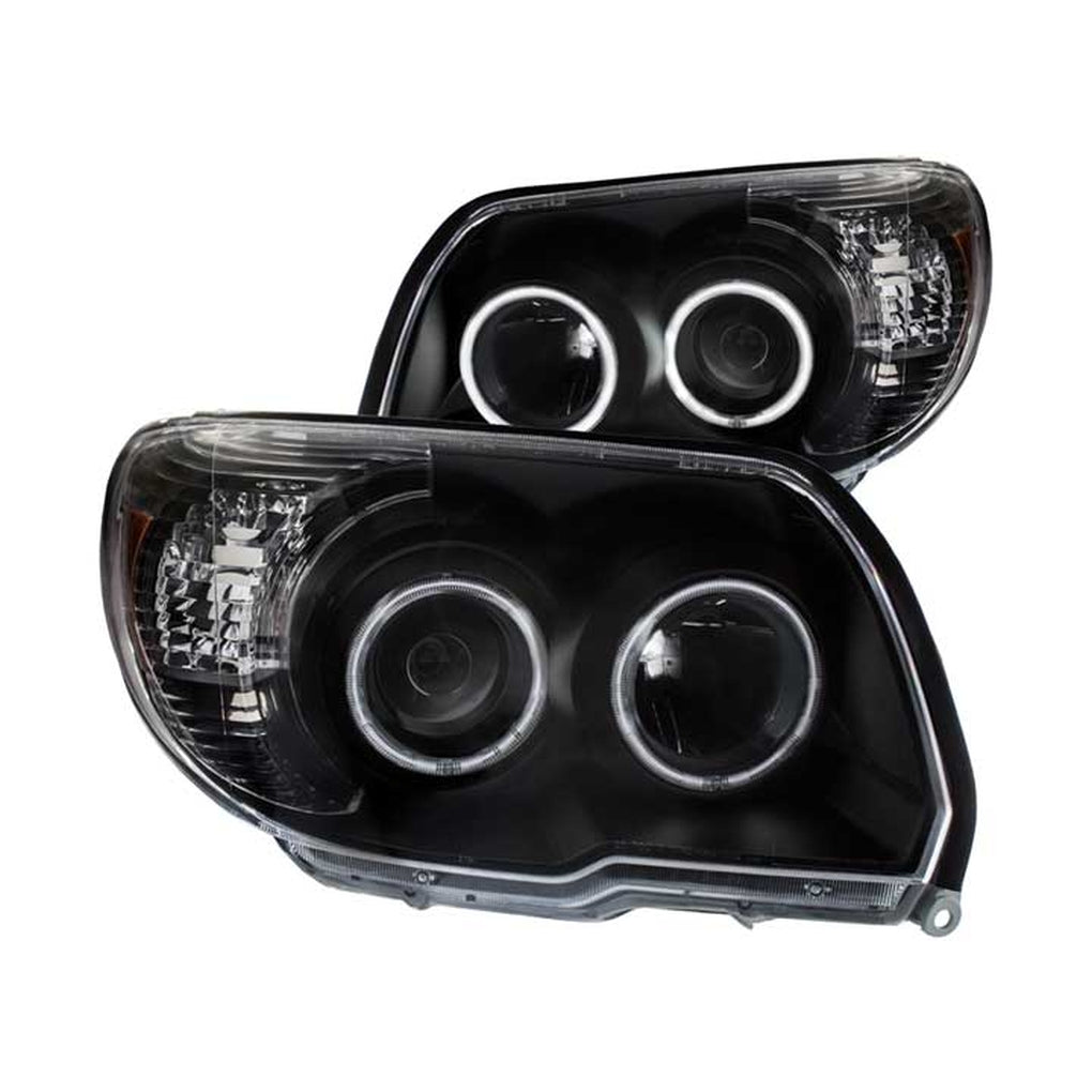 Anzo Usa 111320 0609 4Runner Projector Headlights W/Ubar Black Clear Driver/Passenger