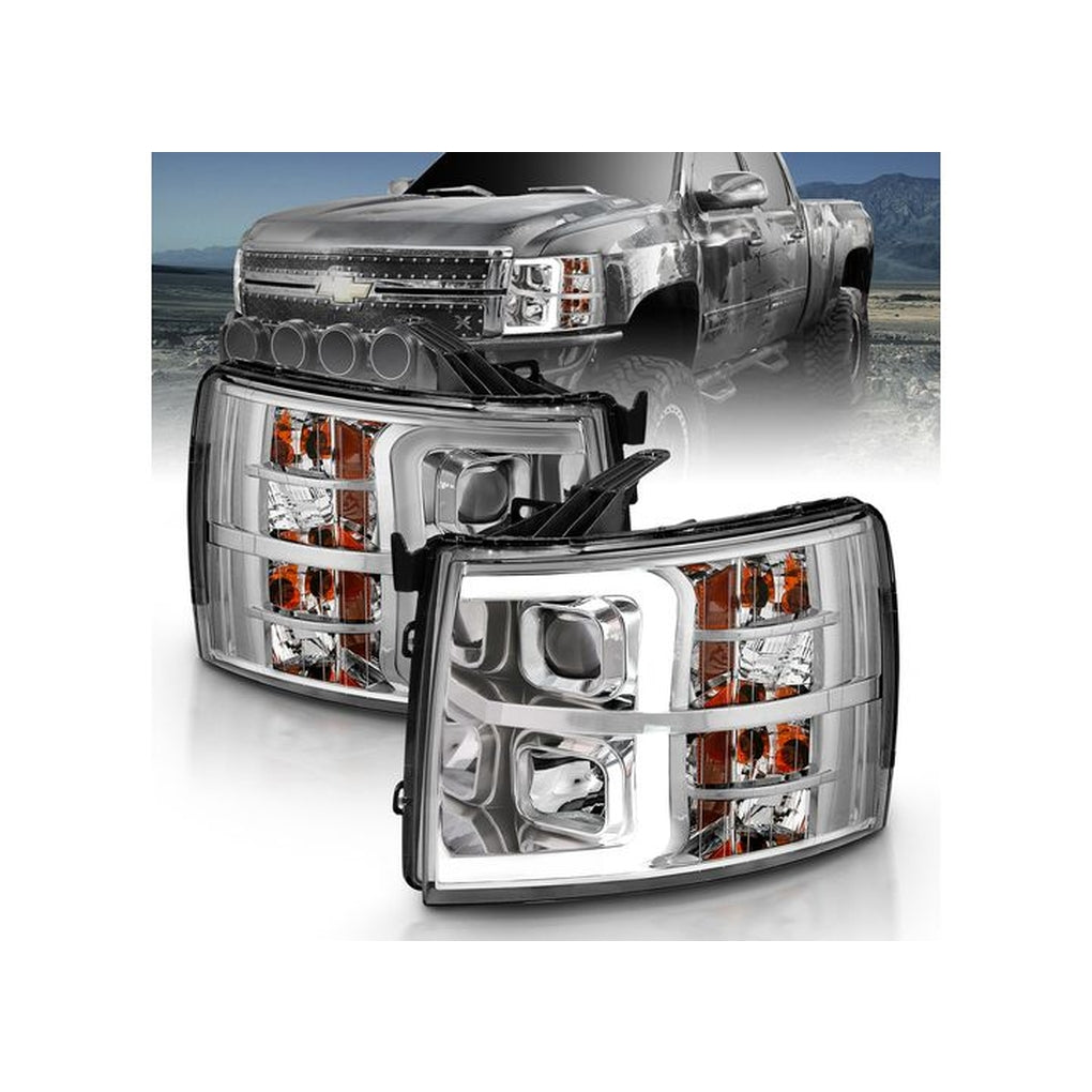 Anzo Usa 111481 0713 Silverado 1500 Projector Headlights