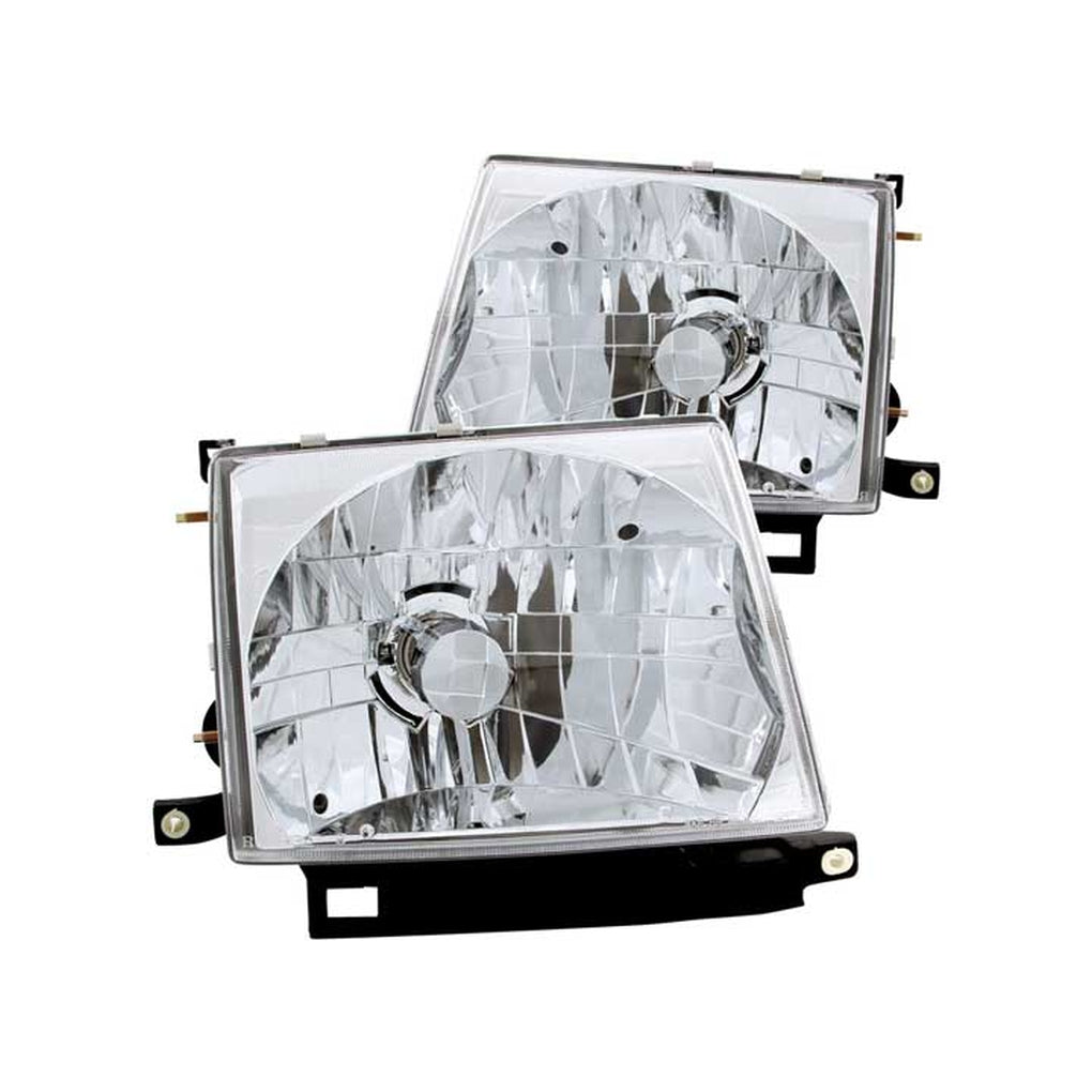Anzo Usa 121132 9700 Tacoma Headlights Crystal Chrome Driver/Passenger