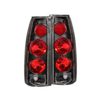 Anzo Usa 211019 3D Style Black Taillights Driver/Passenger