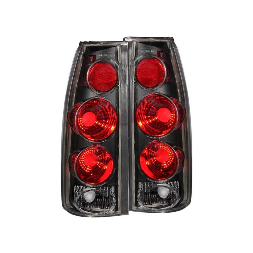 Anzo Usa 211019 3D Style Black Taillights Driver/Passenger