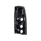 Anzo Usa 211019 3D Style Black Taillights Driver/Passenger