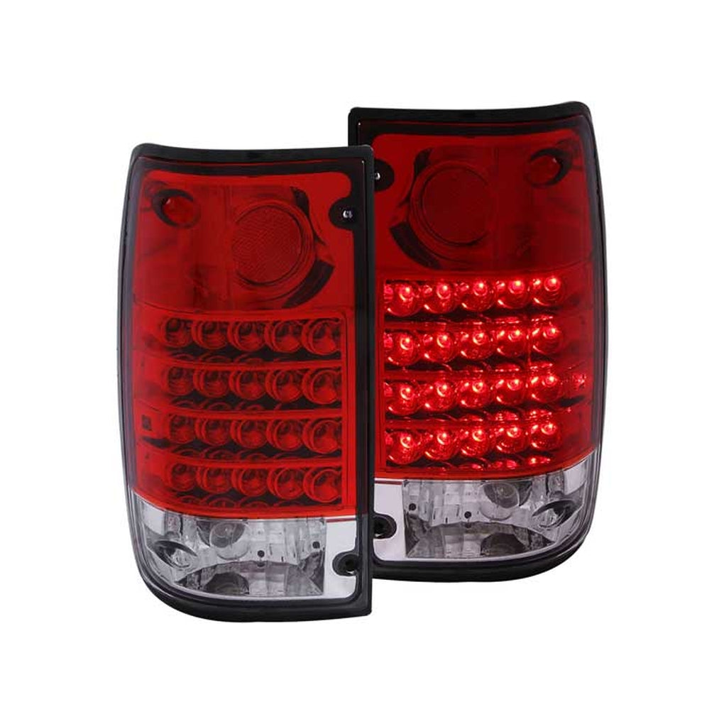 Anzo Usa 311043 8995 Toyota Pickup LED Taillights LED Red/Clear Driver/Passenger