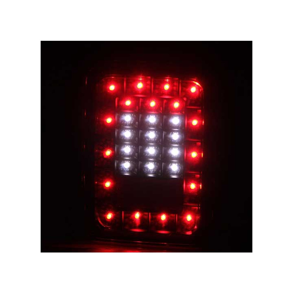 Anzo Usa 311203 0715 Wrangler Jk Smoke LED Taillights Driver/Passenger