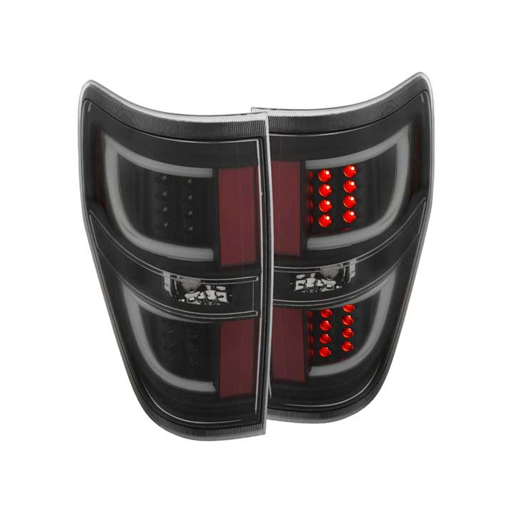 Anzo Usa 311257 0913 F150 LED Taillights Black Driver/Passenger