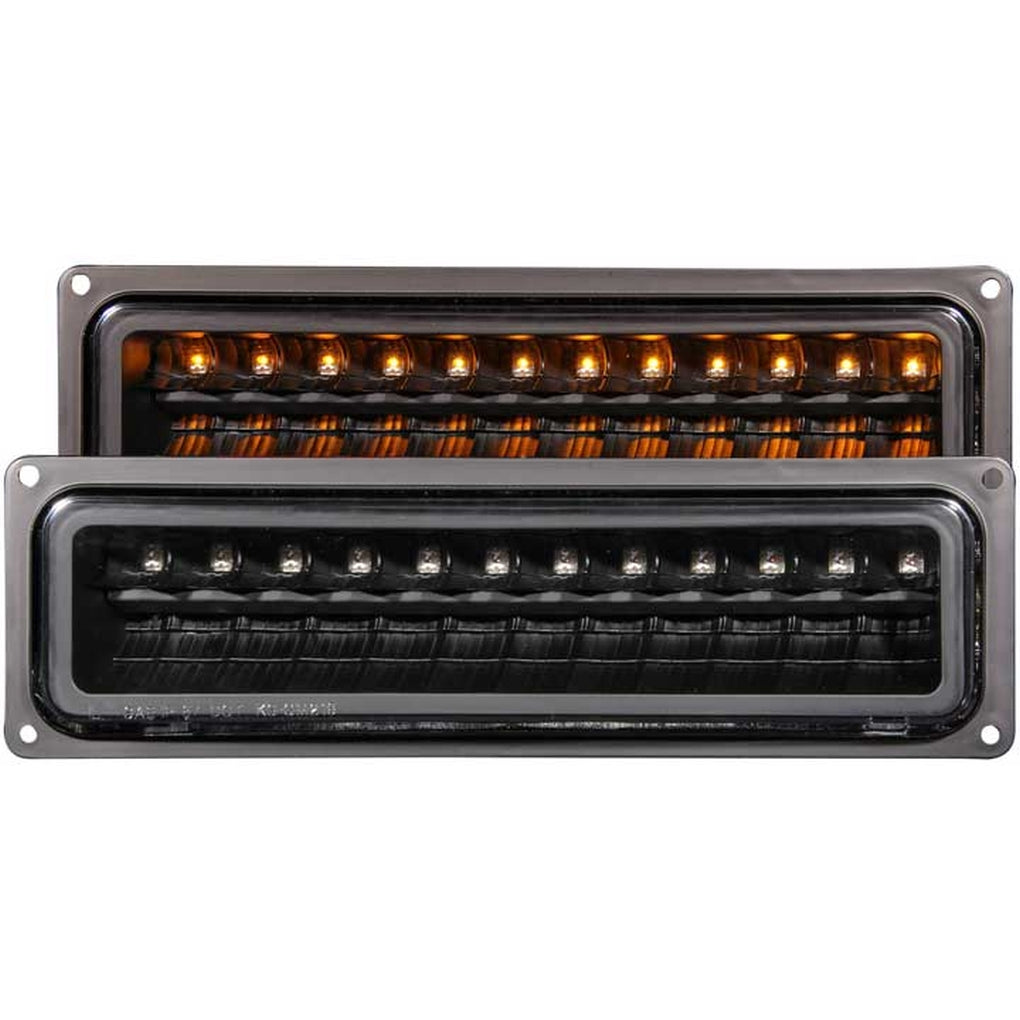 Anzo Usa 511050 8898 Chevrolet Ck/Blazer/Suburban LED Jdm Black Parking Lights