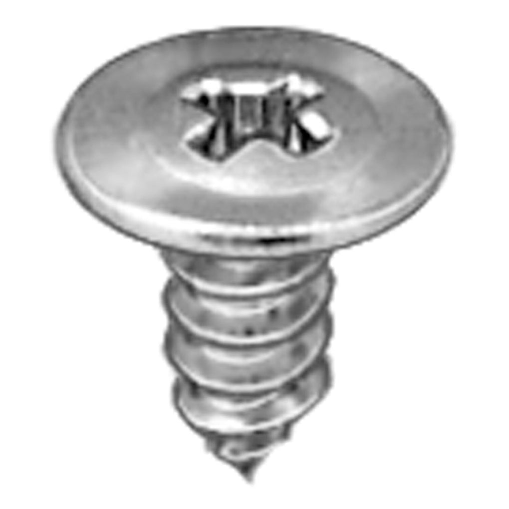 Auveco AP10642 Auveco Pak #8 X 3/8" Phillips Oval Washer Head Tapping Screw Zinc