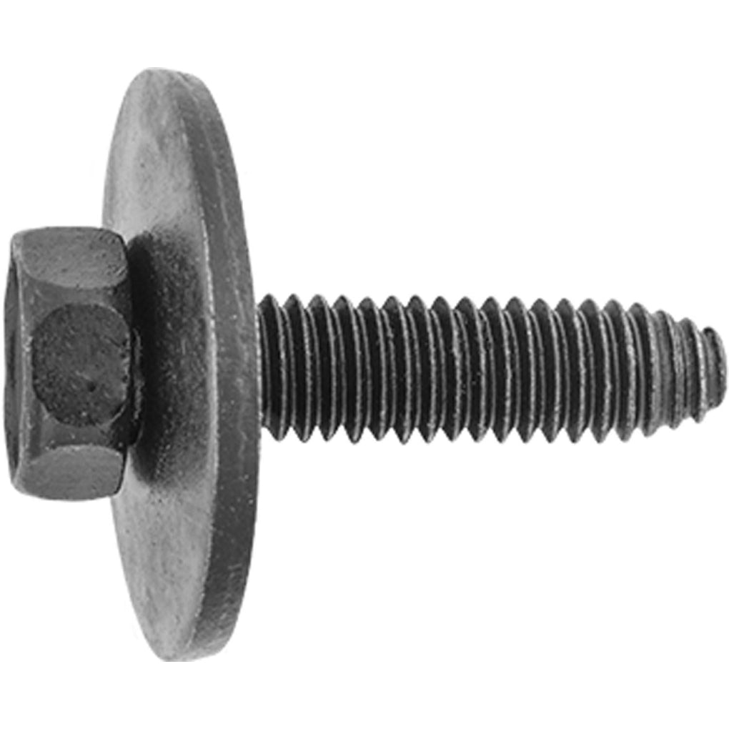Auveco AP12066 Auveco Pak 6-1.0 X 25mm Hex Head Sems 24mm O.D. Phosphate