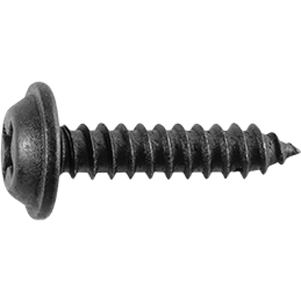 Auveco AP12215 Auveco Pak Phillips Flat Washer Head Tapping Screw 8 X 3/4" Black