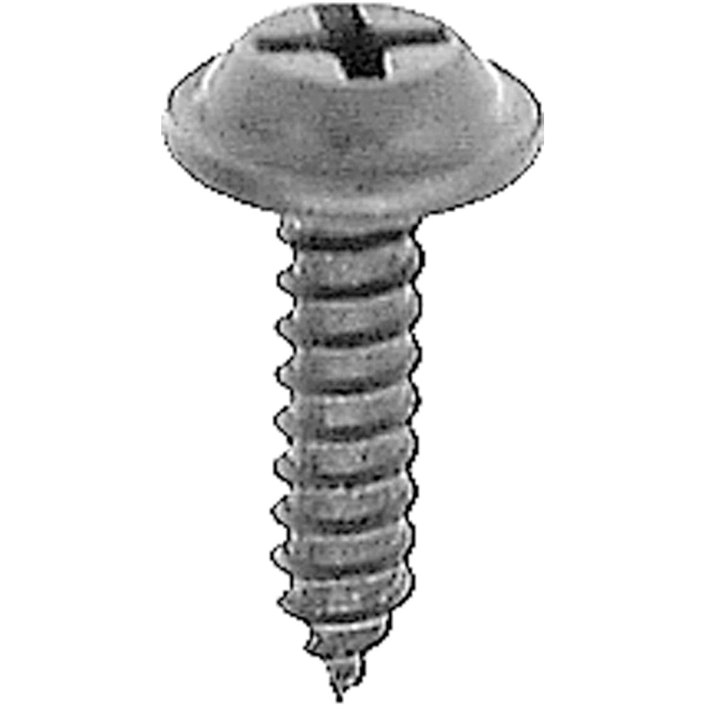 Auveco AP12953 Auveco Pak Phillips Flat Washer Head Tapping Screw #10 X 3/4" Black