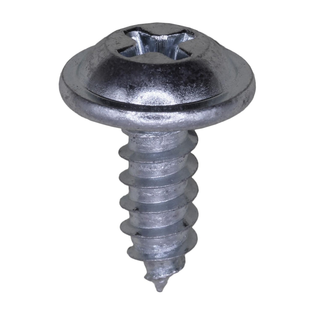 Auveco AP13027 Auveco Pak Phillips Flat Top Washer Head Tapping Screw #10 X 1/2"