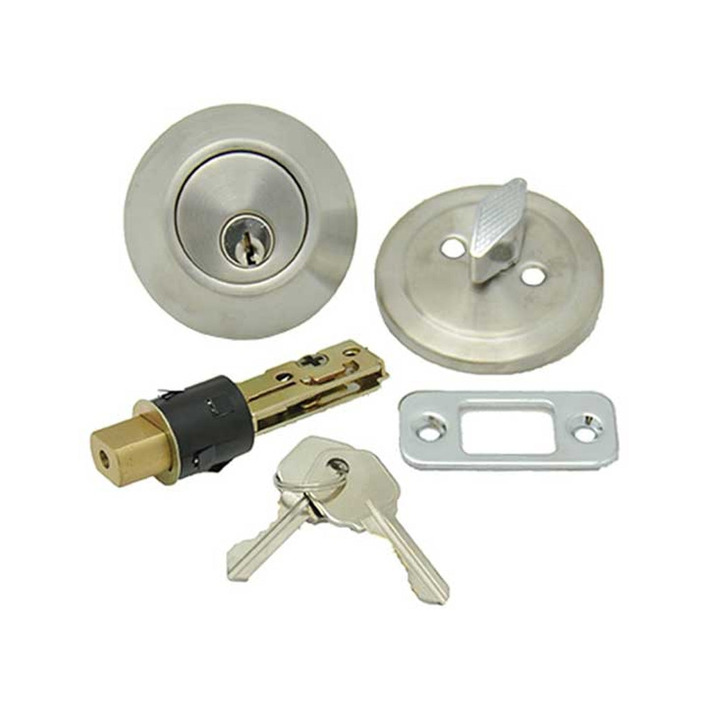 AP Products 013-222-SS Dead Bolt Stainless Steel Finish