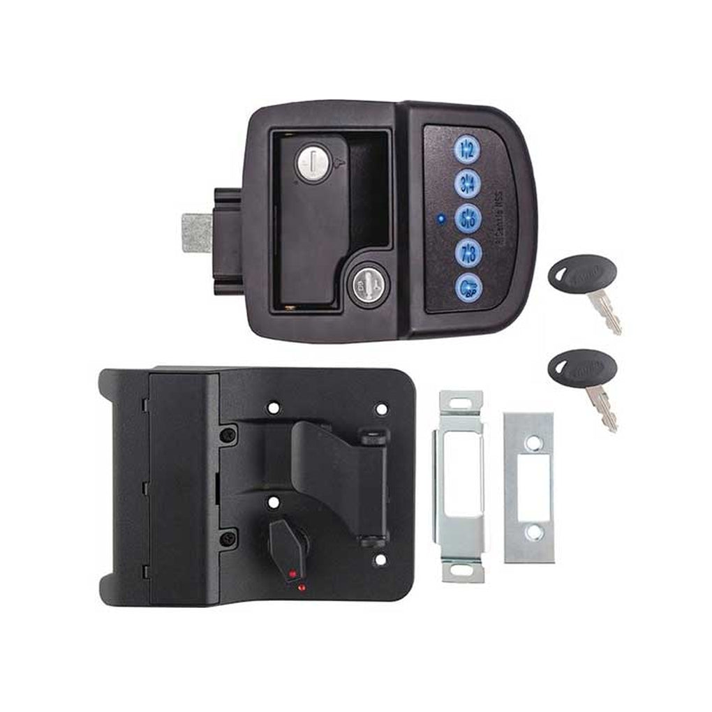 AP Products 013-5091 Bluetooth Electric Travel Trailer Lock RH Black