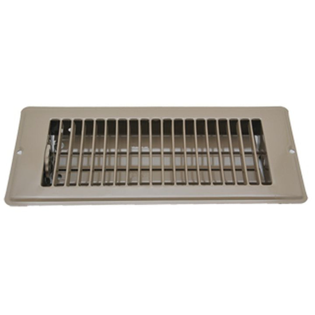 AP Products 013-628 4 X 10 Floor Register Brown
