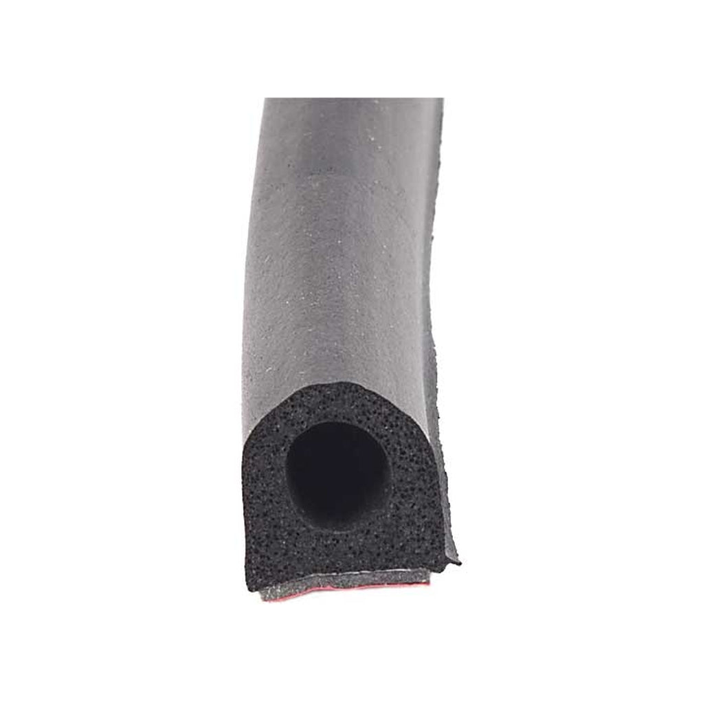 AP Products 018-663 D Seal Non Ribbed W/Hats (Red Tape) Black 3/4In X 3/4In X 50Ft