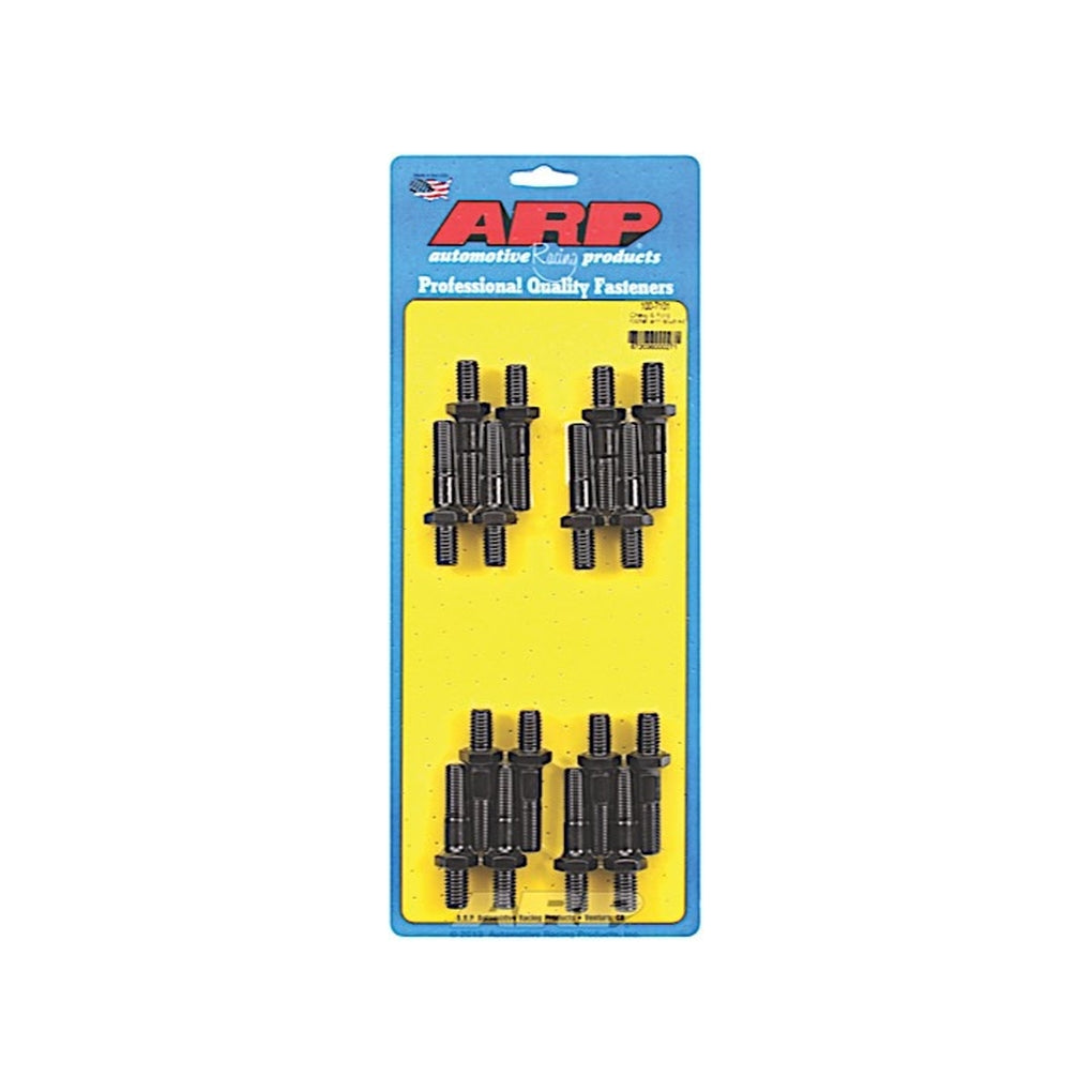 ARP 100-7101 Chevy & Ford SB 7/16 Rocker Arm Stud Kit Adj Thread Length 1In