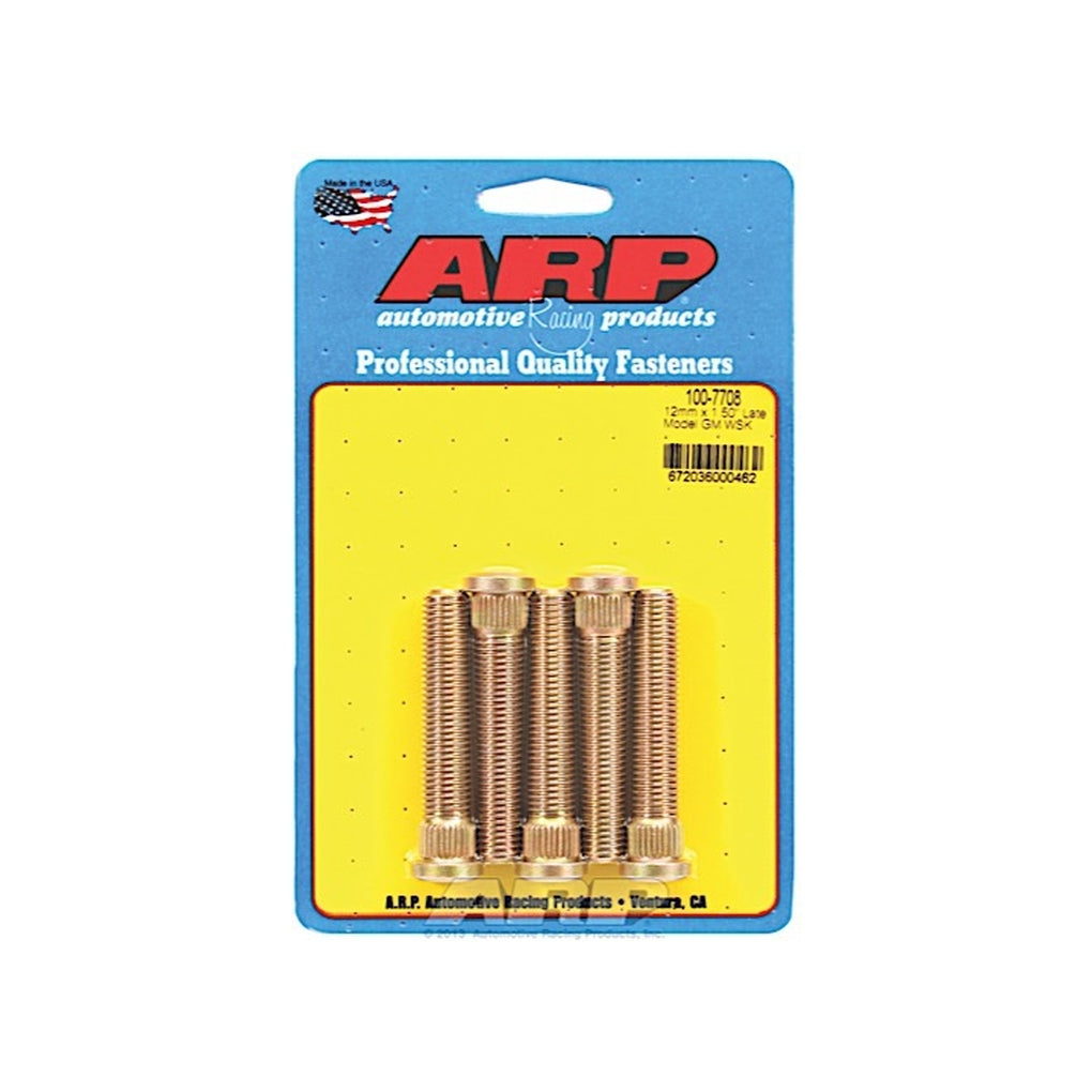 ARP 100-7708 Late Model GM M12 X 1.50In Wheel Stud Kit