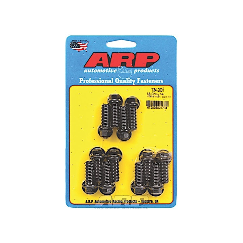 ARP 134-2001 SB Chevy Hex Bolt Head Intake Manifold Bolt Kit
