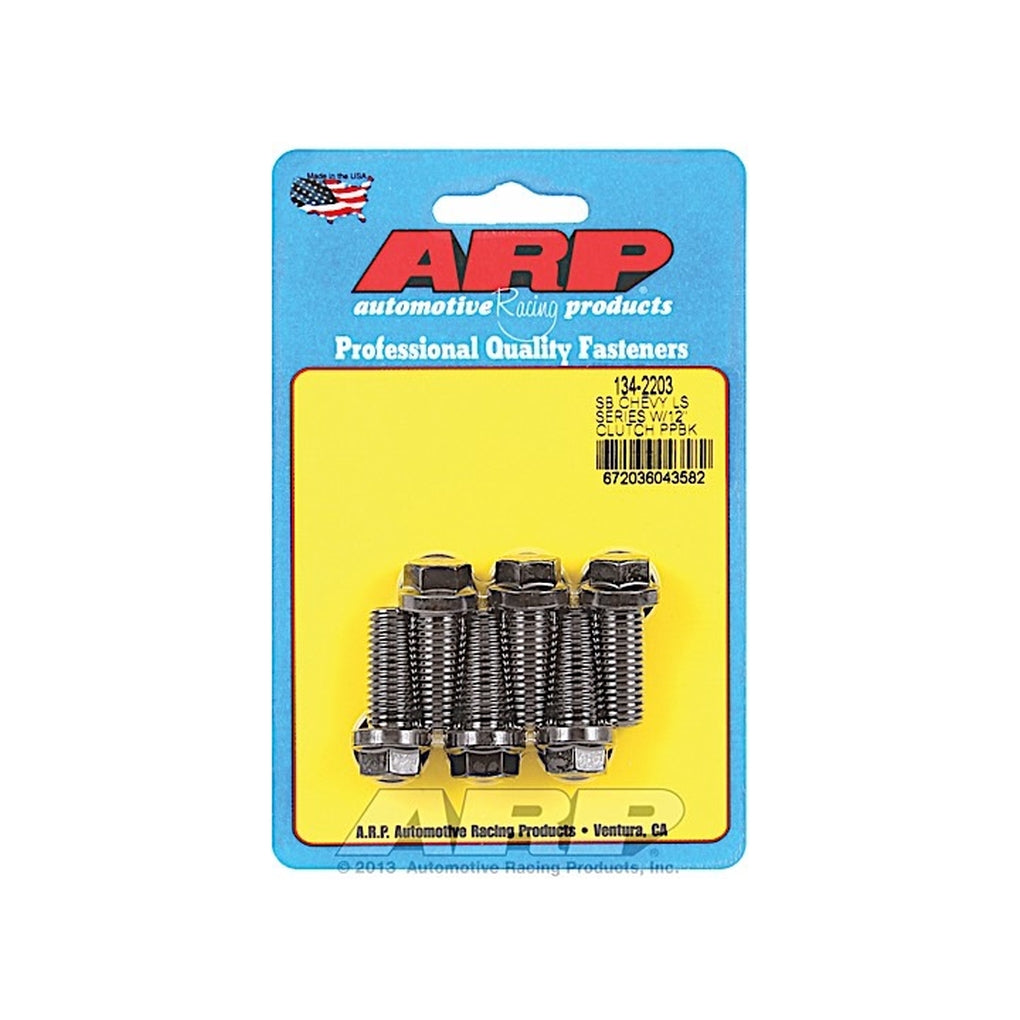 ARP 134-2203 SB Chevy Ls Series W/12 Clutch Pressure Plate Bolt Kit
