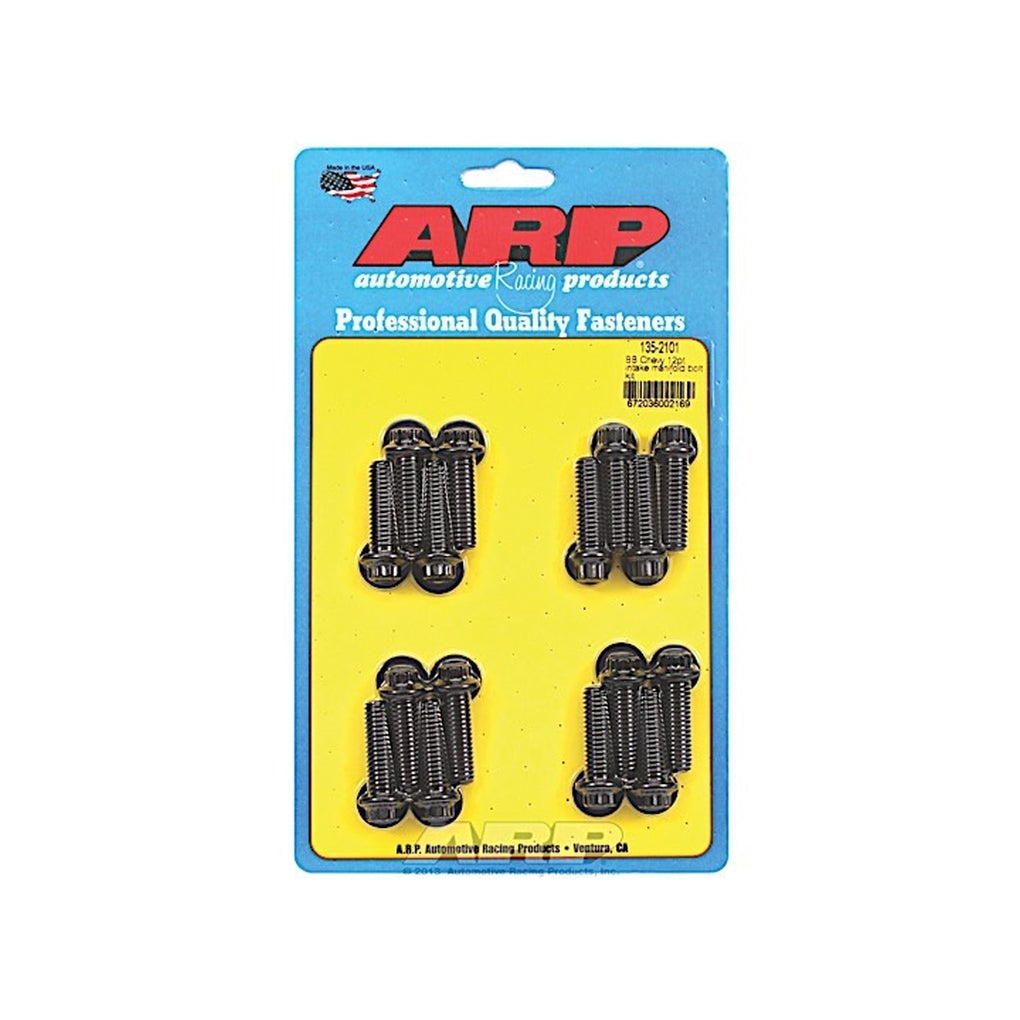 ARP 135-2101 BB Chevy 12Pt Bolt Head Intake Manifold Bolt Kit Black Oxide