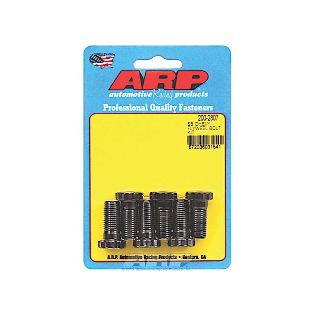 ARP 200-2807 SB Chevy Flywheel Bolt Kit 1 Pc Real Main Seal