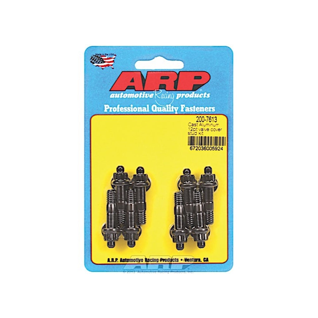 ARP 200-7613 Cast Aluminum 12Pt Valve Cover Stud Kit
