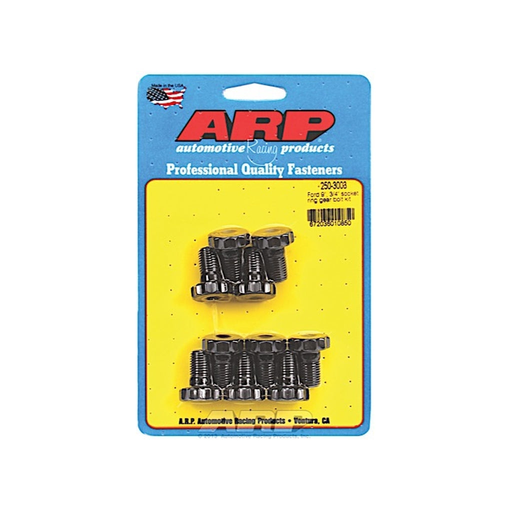 ARP 250-3003 Ford 8.8In & 9In 7/16In Diameter 3/4In Socket Ring Gear Bolt Kit