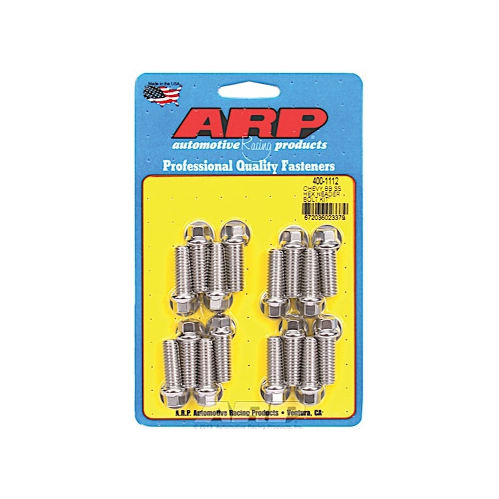 ARP 400-1112 BB Chevy SS Hex Header Bolt Kit