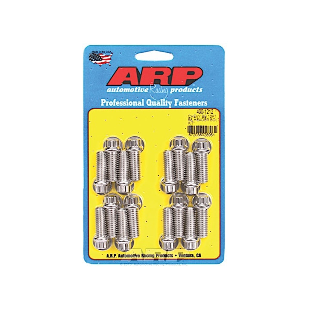 ARP 400-1212 BB Chevy SS 12Pt Header Bolt Kit